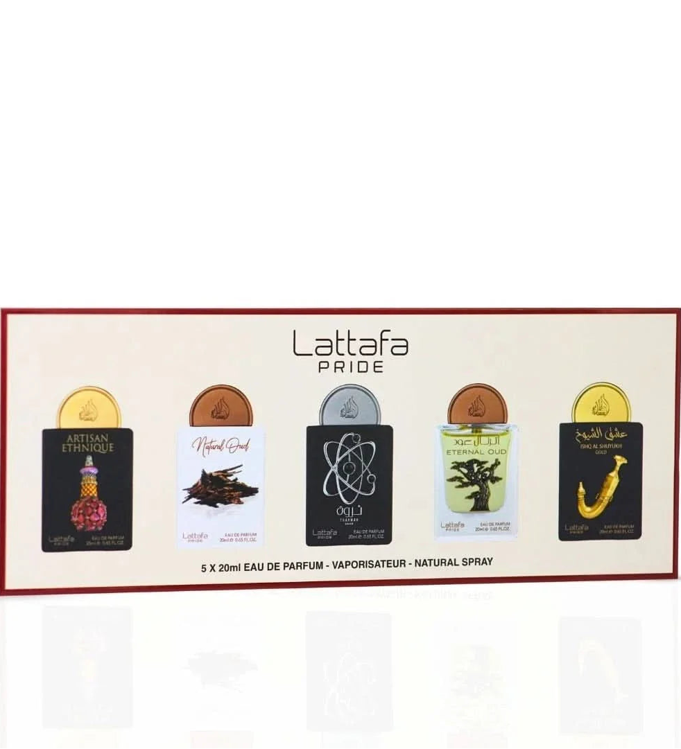 Set Lattafa Pride Collection N2 Edp 5 X 20ml