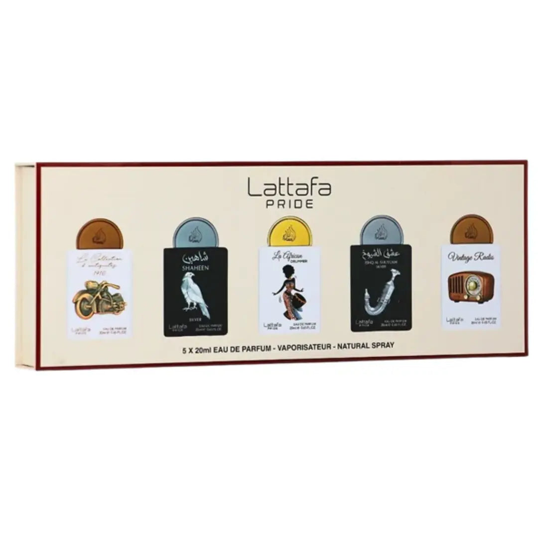 Set Lattafa Pride Collection N5 Edp 5 X 20ml