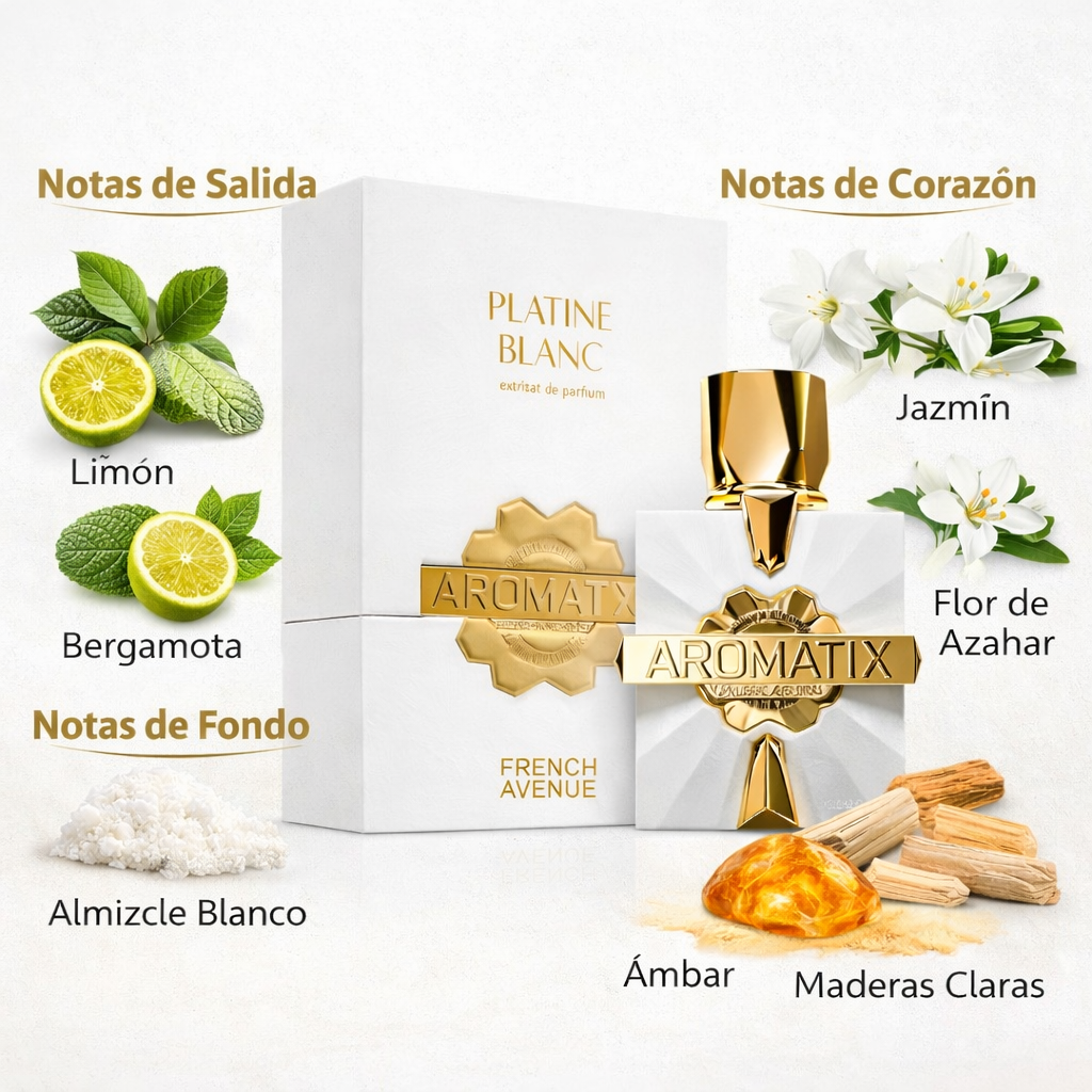 French Avenue Aromatix Platine Blanc 100ml