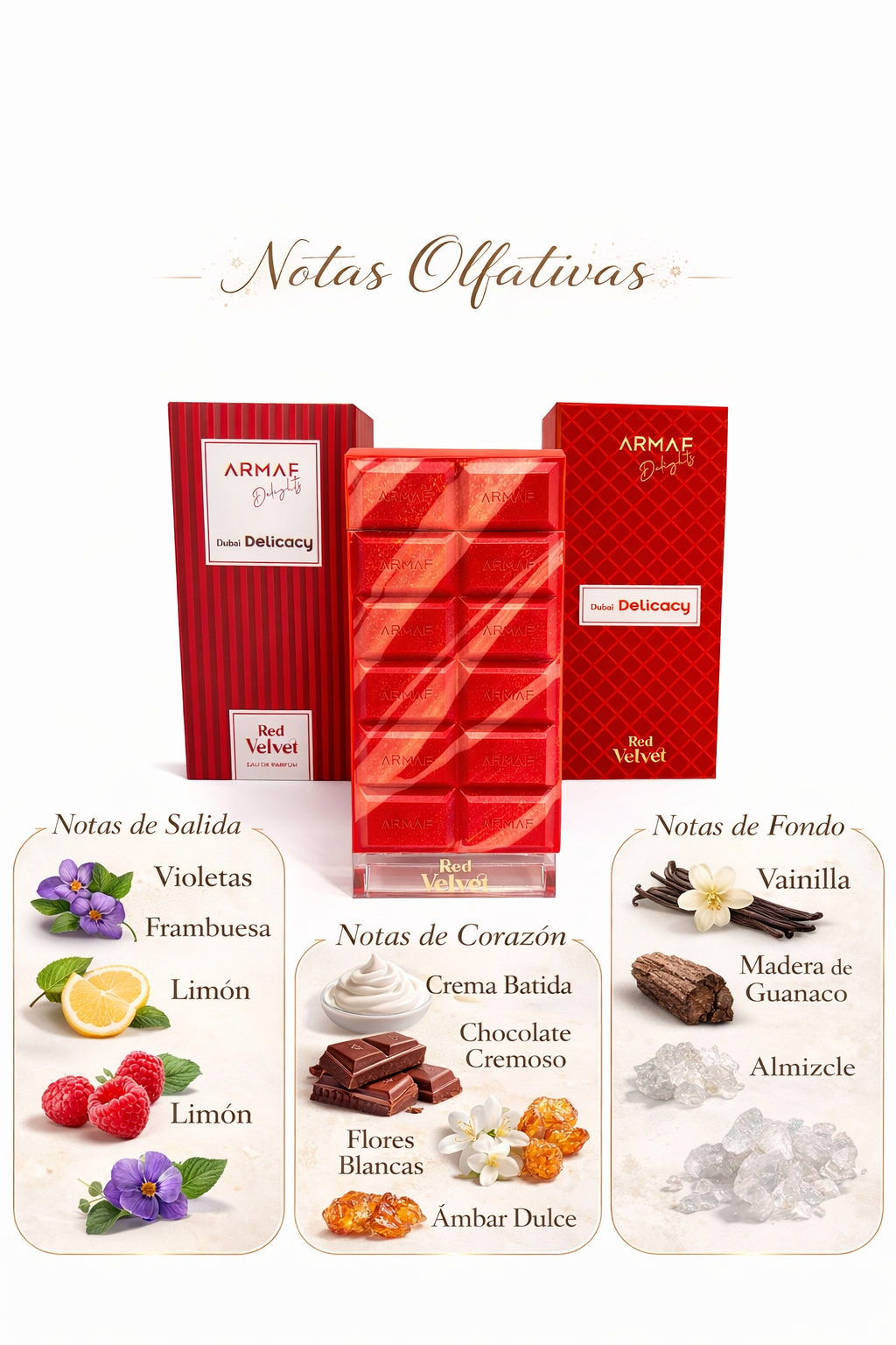ARMAF Delights Dubai Delicacy Red Velvet – Eau de Parfum