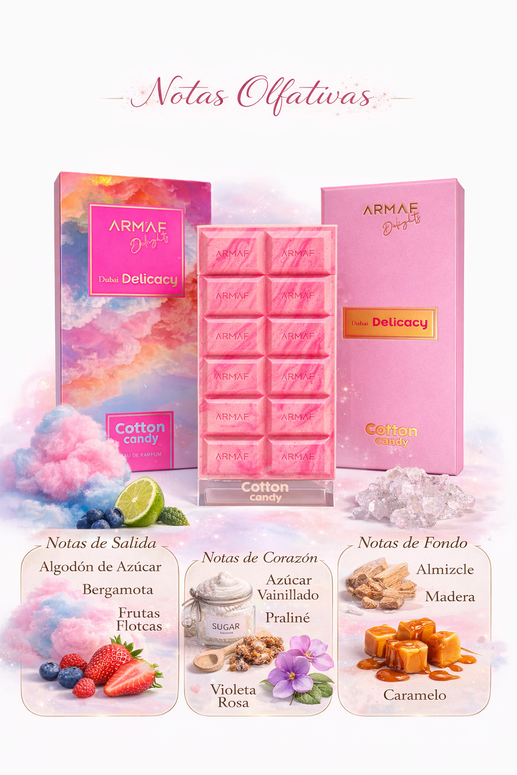 ARMAF Delights Dubai Delicacy Cotton Candy – Eau de Parfum