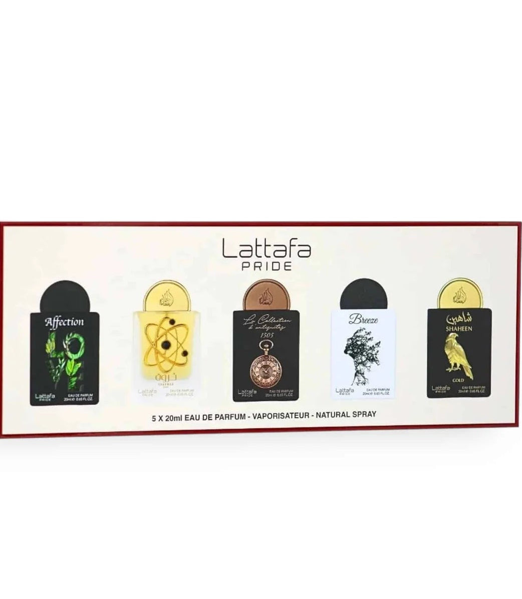 Set Lattafa Pride Collection N1 Edp 5 X 20ml