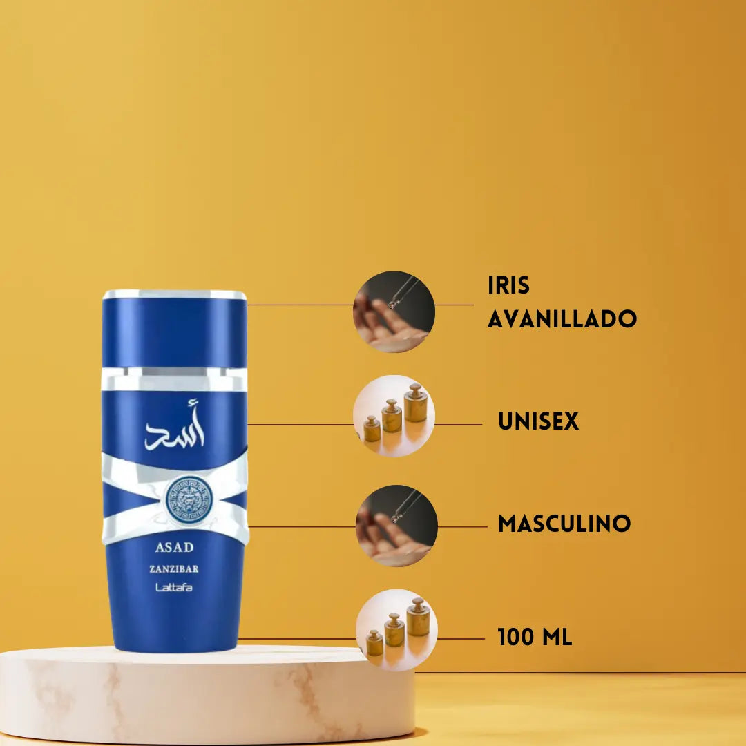 Lattafa Asad Zanzíbar  100ml Original